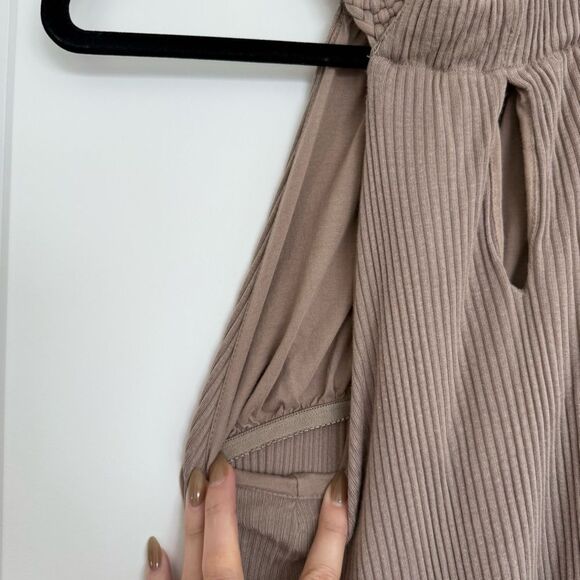 ARMANI EXCHANGE | ribbed Halter Blouse - Picture 5 of 10